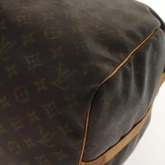 LOUIS VUITTON Monogram Keepall Bandouliere 55 Boston Bag M41414 LV Auth 140268 - Picture 3 of 16